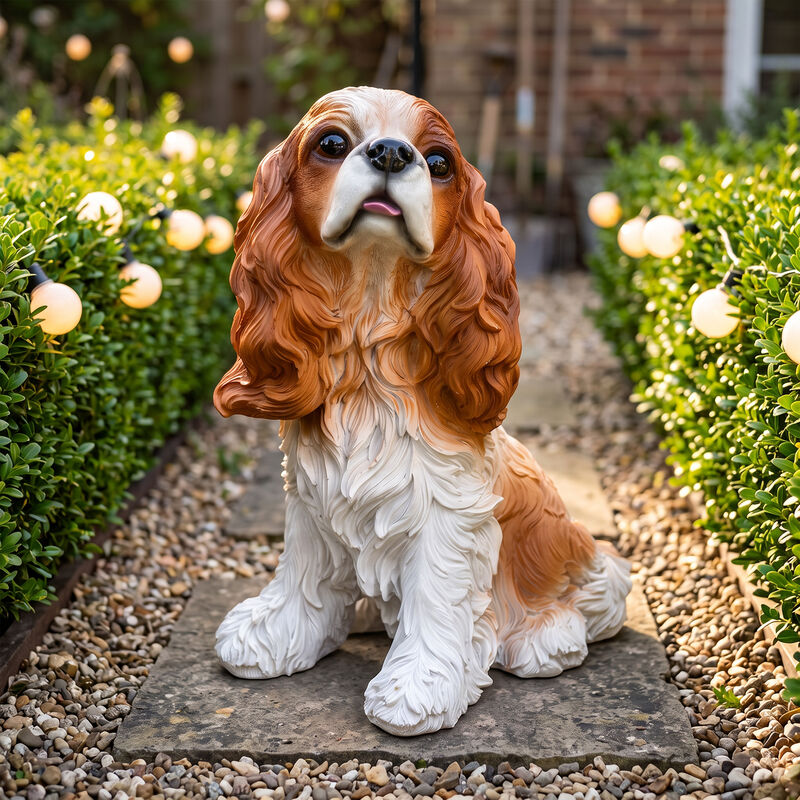 Laxgat Charlie the Beagle Garden Statue image number 1