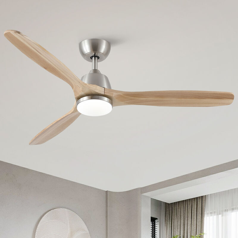 ELEMENT ACE 52" Farmhouse Rustic LED Ceiling Fan with Remote Control image number 1