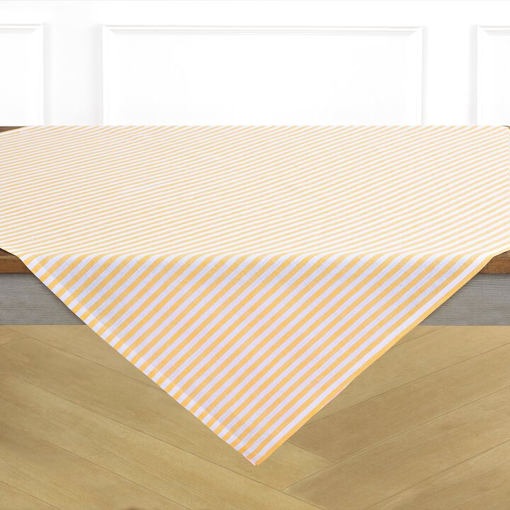 Linen Table Throw - Amalfi Stripe
