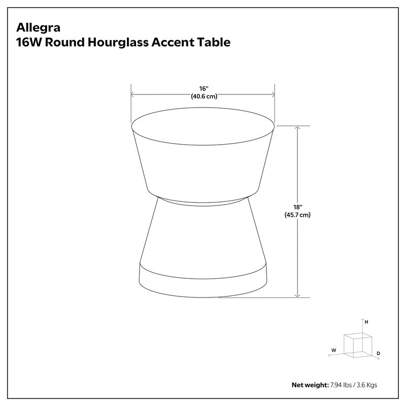 Simpli Home Allegra Side Table image number 7