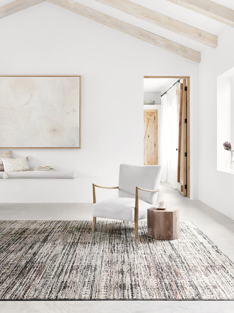 Theia THE08 Grey/Multi 5' x 8' Rug