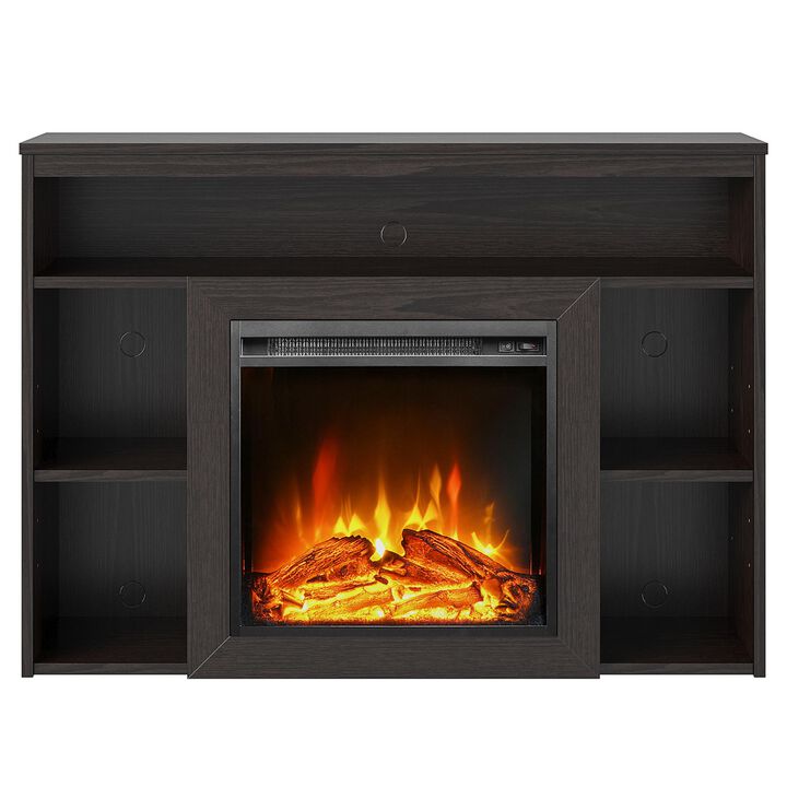 Alwick Mantel with Electric Fireplace