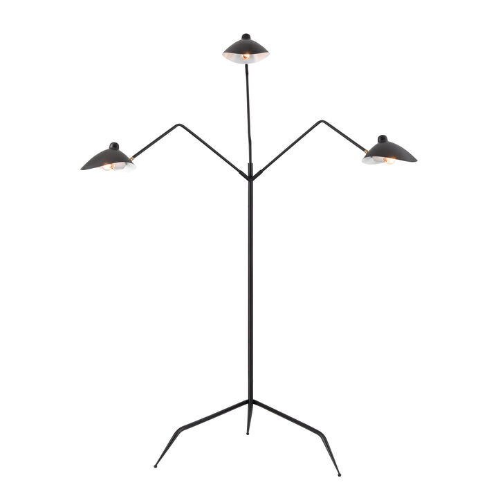 Risley 81.5'' High 3-Light Floor Lamp