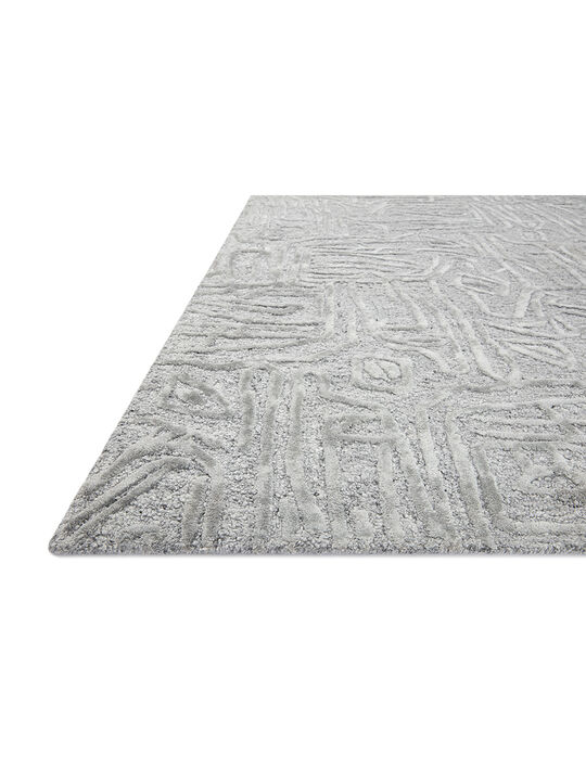 Juneau JY06 Grey/Grey 3'6" x 5'6" Rug