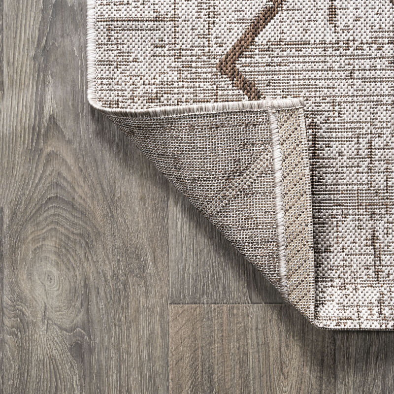 Carwa Tribal Diamond Trellis Indoor/Outdoor Area Rug