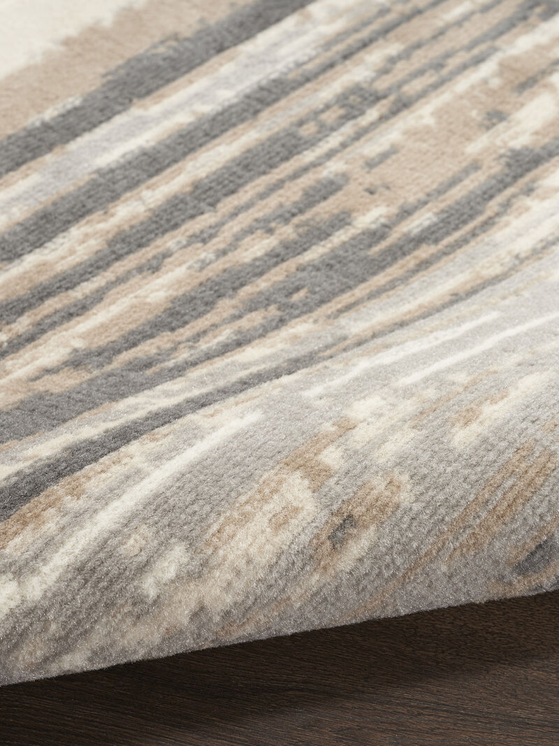 Jubilant JUB04 Green/Ivory 5'3" x 7'3" Rug image number 4