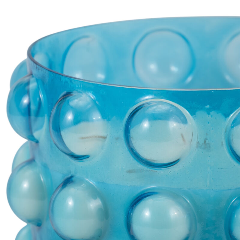 Glass, 9" 102 Oz Bubble Candle image number 4