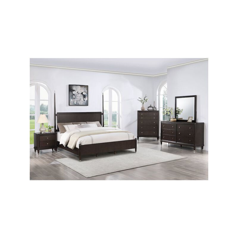 Coaster Co. of America Emberlyn 6-drawer Dresser with Mirror Brown image number 4