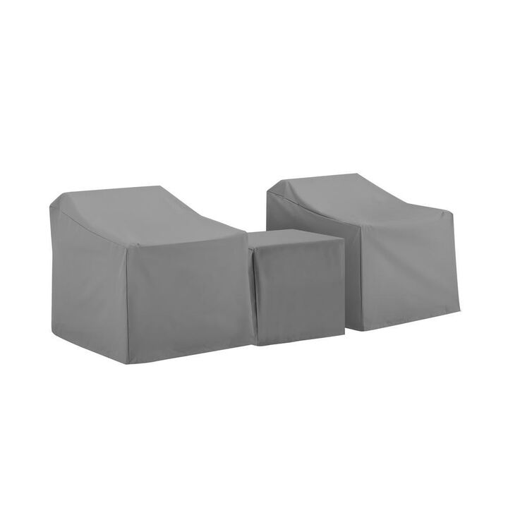 3Pc Outdoor Furniture Cover Set