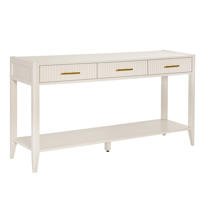 Merax Entryway Console Table with Drawers