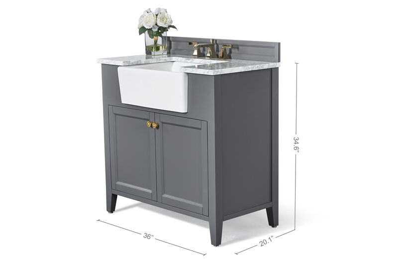 Adeline 36 in. Bath Vanity Set image number 3