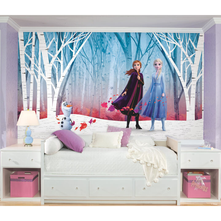 Frozen Woodland Tree Peel & Stick Wall Mural