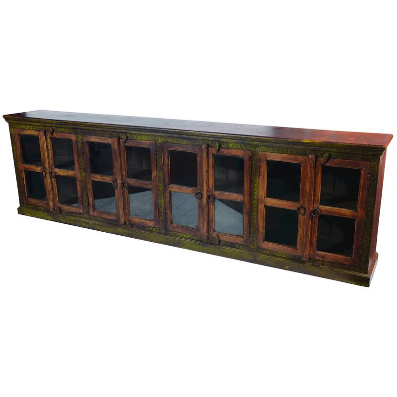 Alex Hamilton Arvada 8-Door Glass Buffet