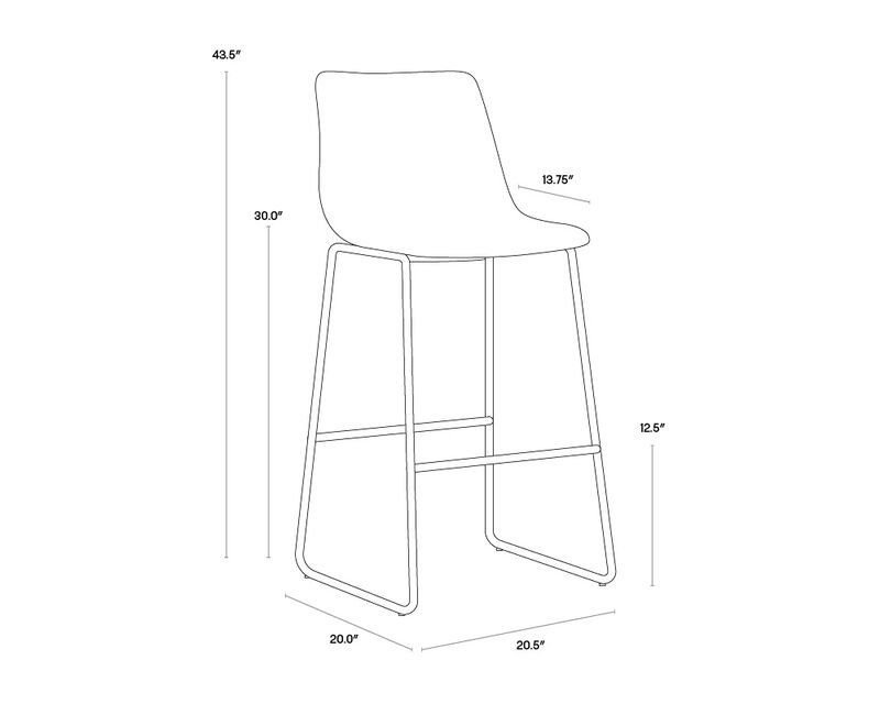 Cal Barstool (Set of 2)