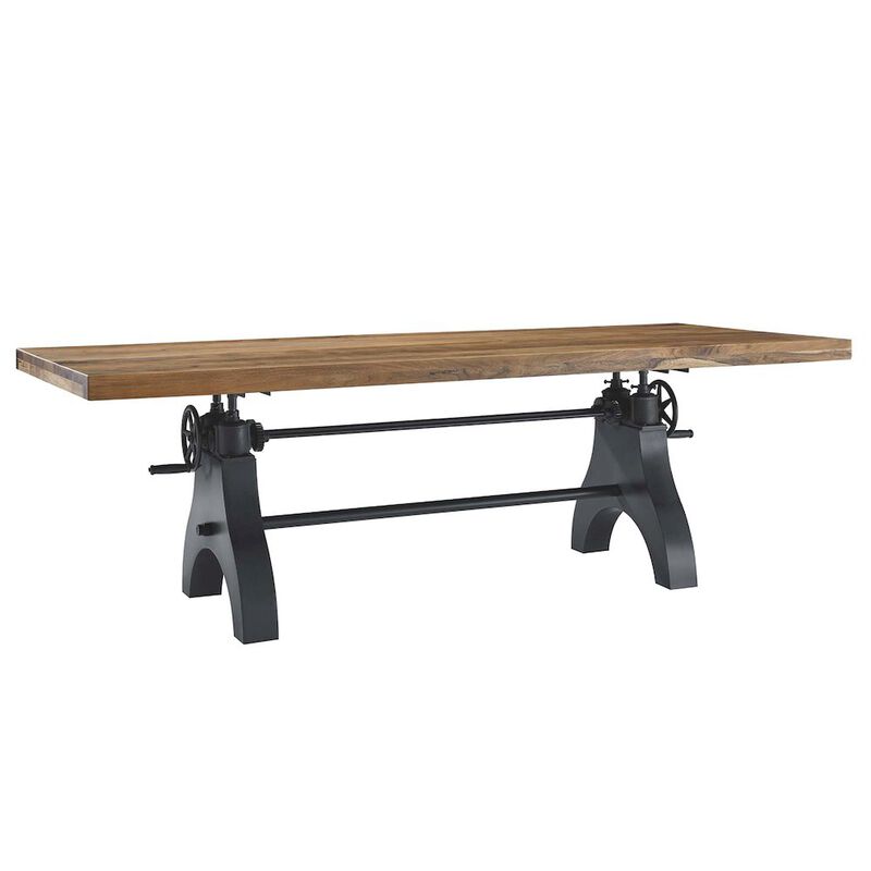 Genuine 96" Crank Adjustable Height Dining and Conference Table image number 0