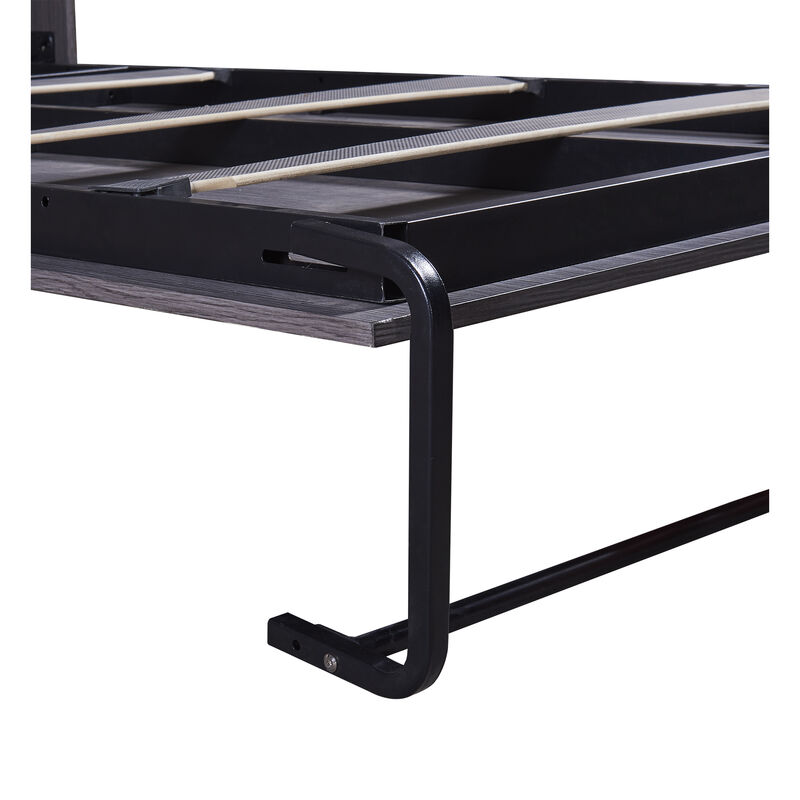 Merax Murphy Bed with Wardrobe and Drawers