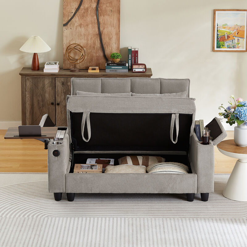 Dimjux underseat storage Loveseat image number 2