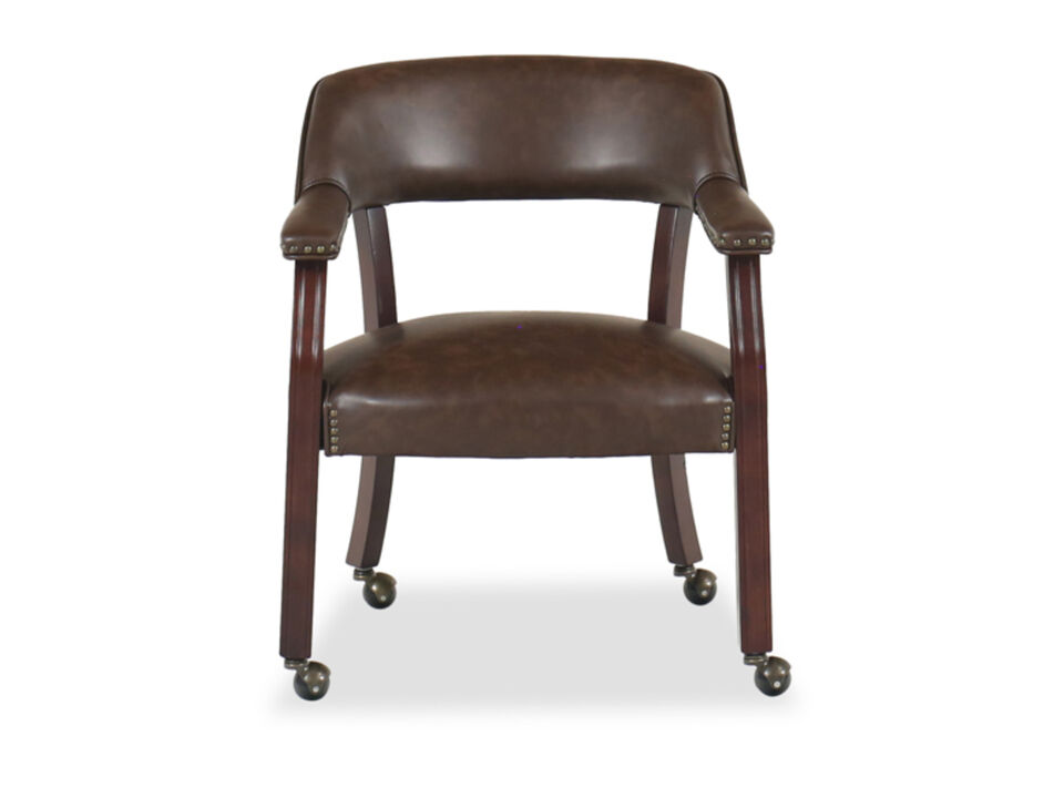 Tournament Arm Chair in Brown