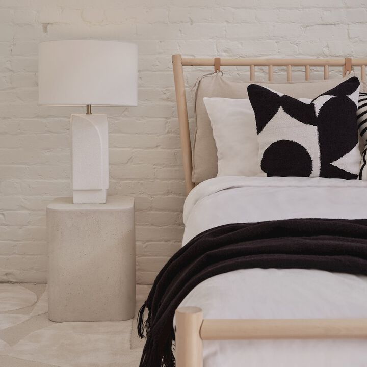 Renwil Alsace Table In Grey Color