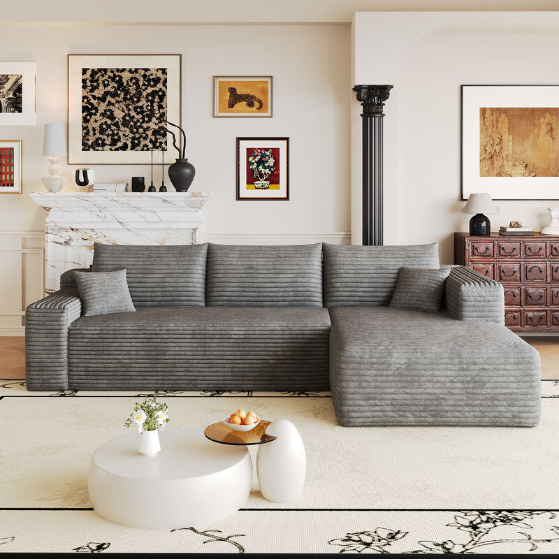 Juszut L Shaped Sectional Sofa image number 1