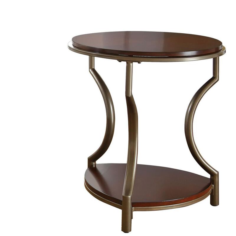 Miles Round End Table