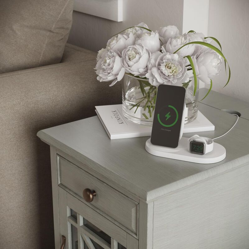 Jofran USB Charging Chairside End Table