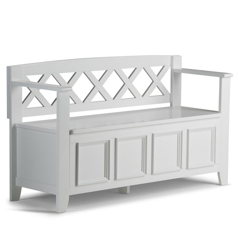 Simpli Home Amherst Entryway Storage Bench image number 0