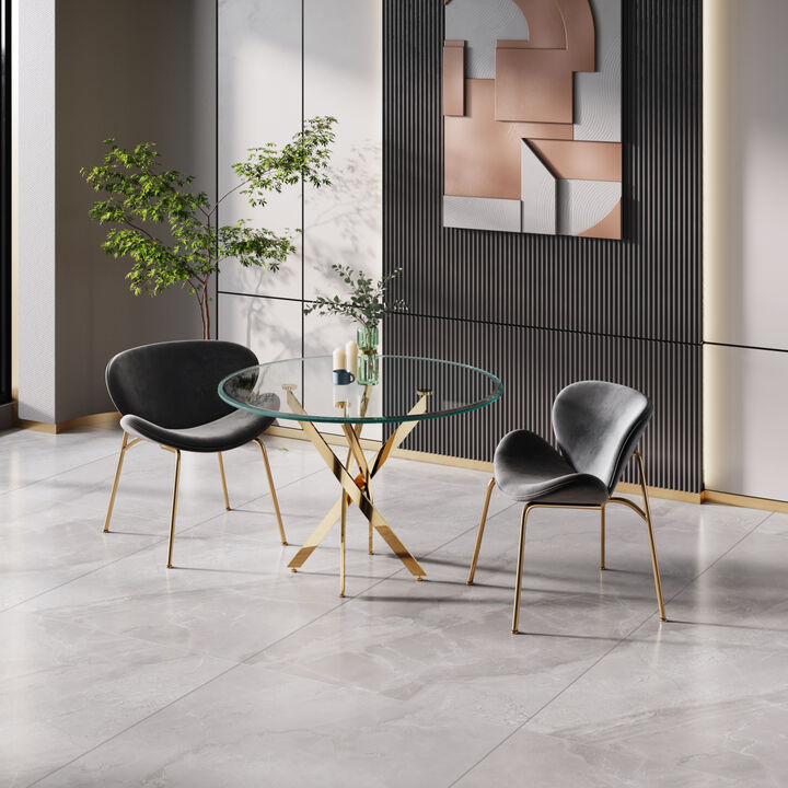 Streamdale 2-Piece Lounge & Vanity Chairs (6 Colors)