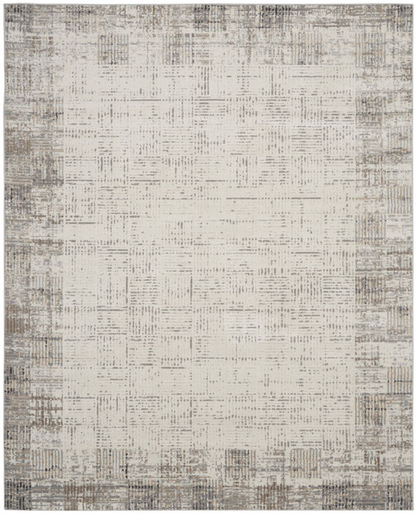 HomeRoots Abstract Area Rug