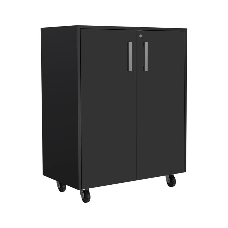 Storage Cabinet Lions, Garage, Black