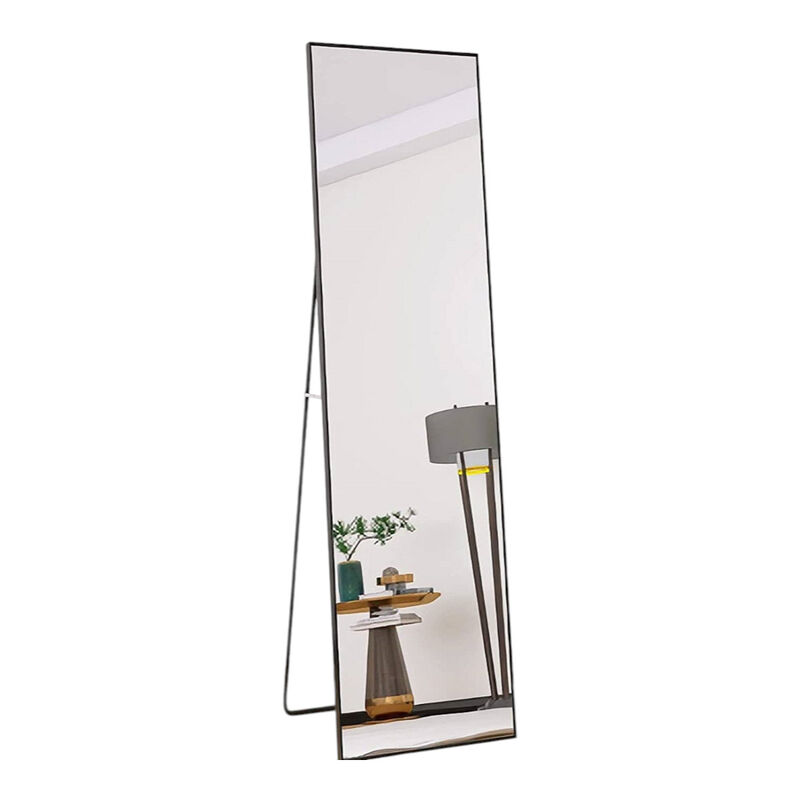 Contemporary Full Body Mirror – Free-Standing or Wall Mounted