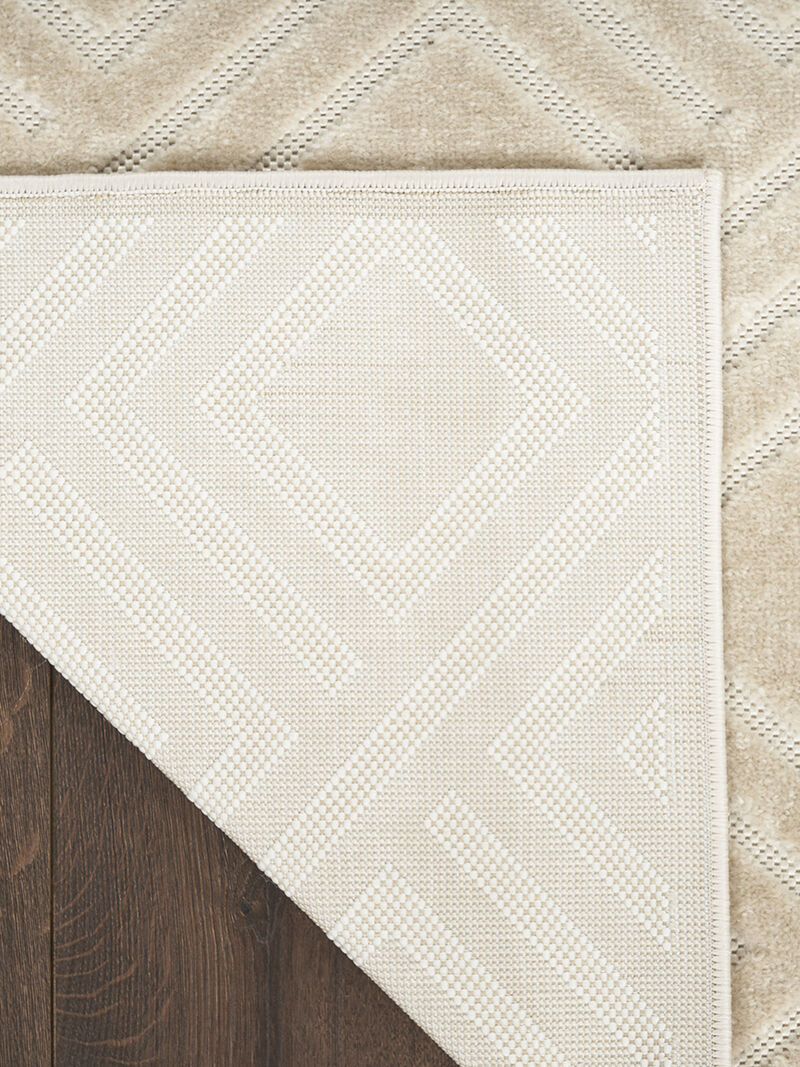 Care Free CAF03 Beige 5'3" x 7' Rug