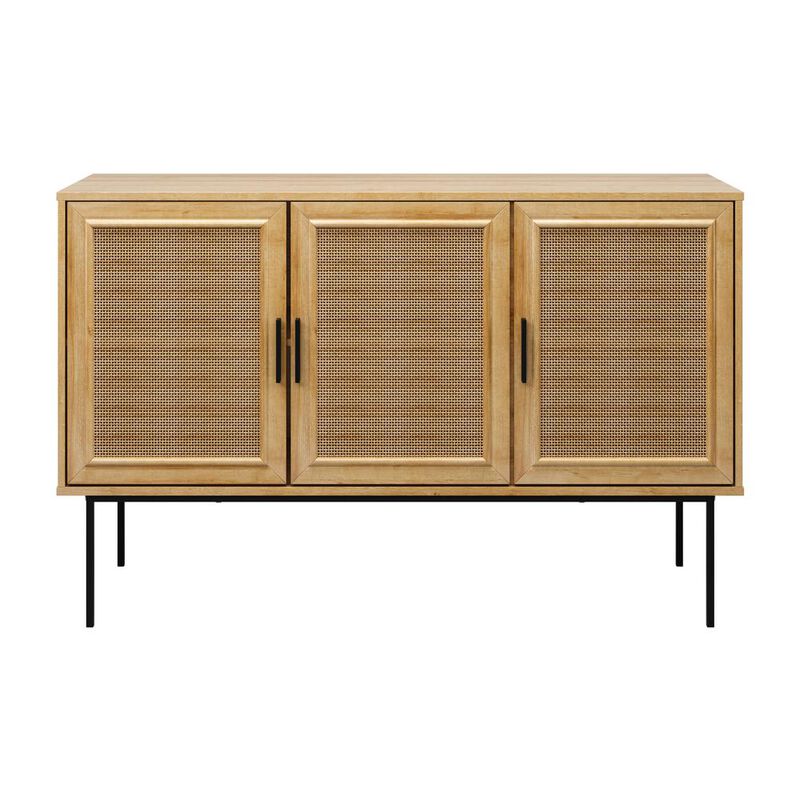 CorLiving Wood Sideboard Buffet, Light Wood
