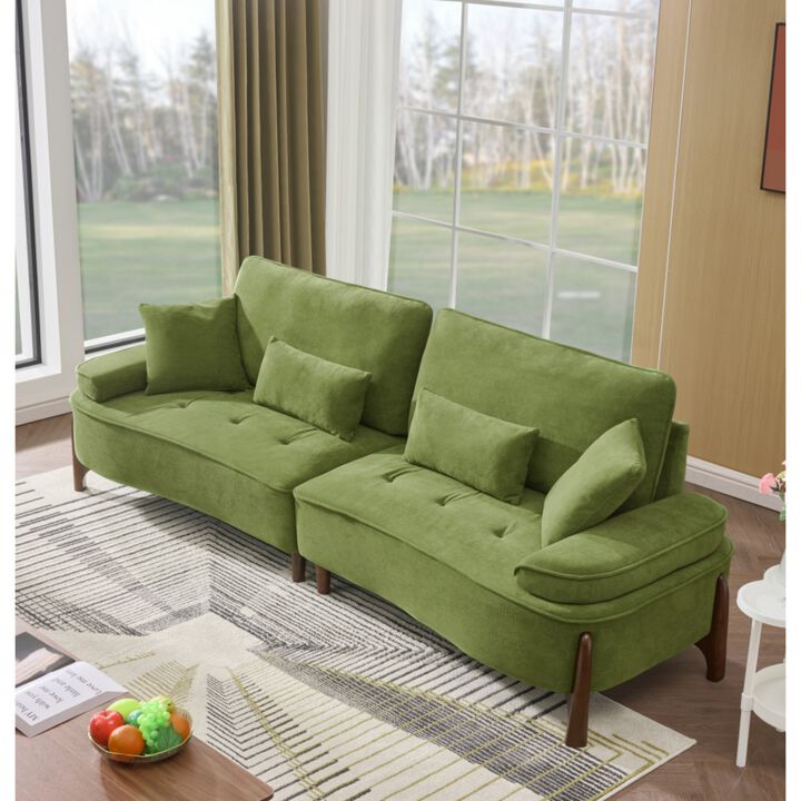 Wipelt Comfortable Deep-Seated Sectional Sofa