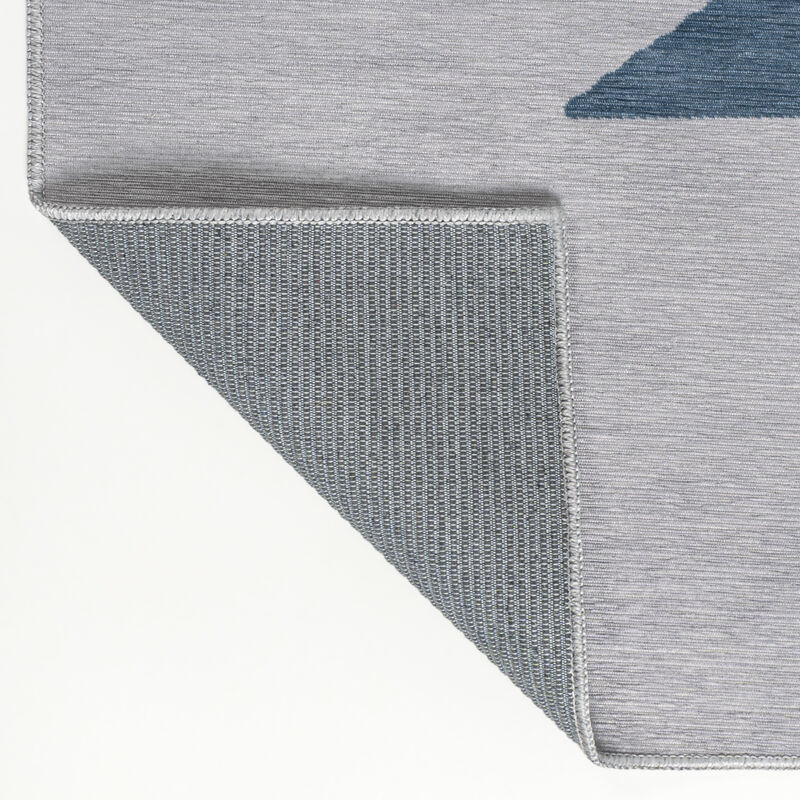 Chayton Minimalist Geometric Machine-Washable Area Rug