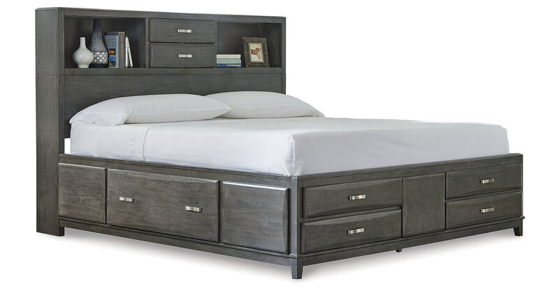 Caitbrook California King Storage Bed