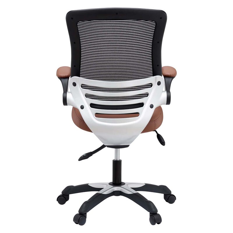 Modway Furniture - Edge Vinyl Office Chair image number 5