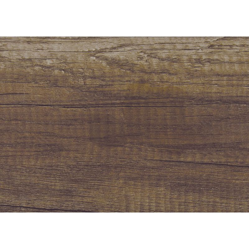 Weathered Pine Finish 1pc Queen Bed Modern Line Pattern Rusticated Style Bedroom Furniture