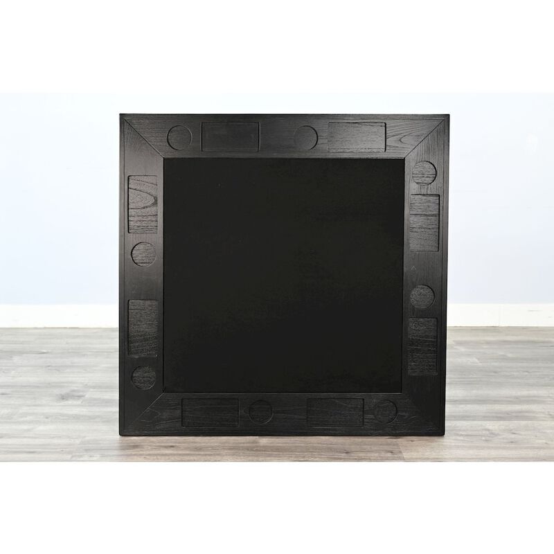 Sunny Designs Black Square Reno Poker Dining Table image number 4
