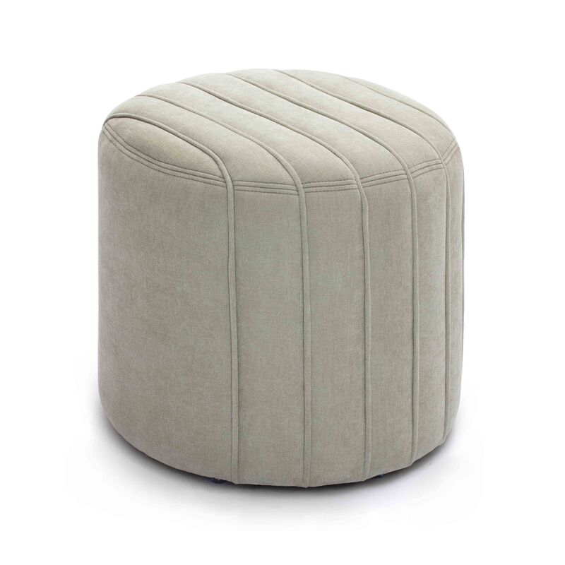 Pouch Chenille Ottoman