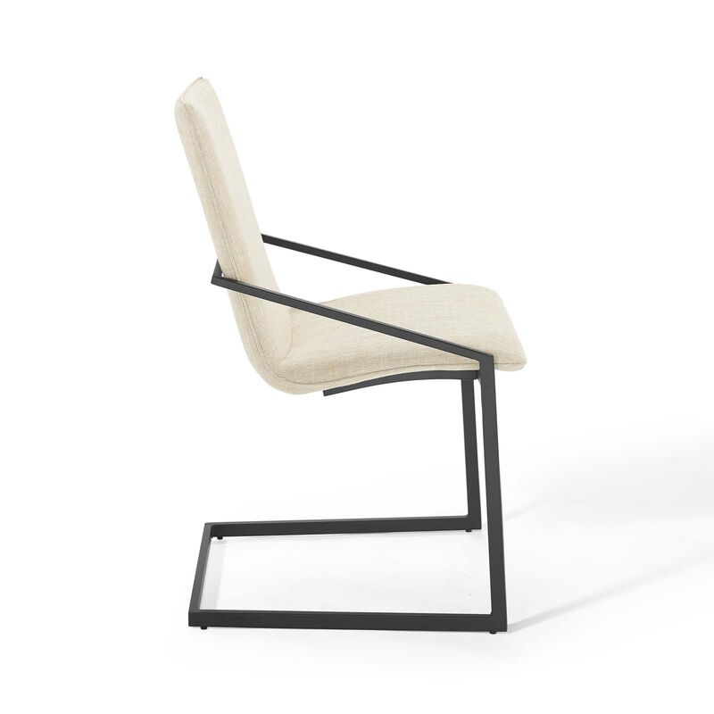 Pitch Upholstered Fabric Dining Armchair image number 2