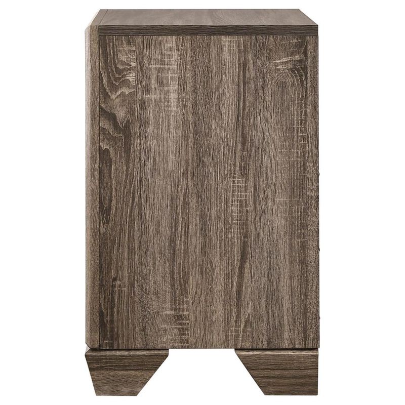 Coaster Co. of America Kauffman 2-drawer Nightstand Washed Taupe