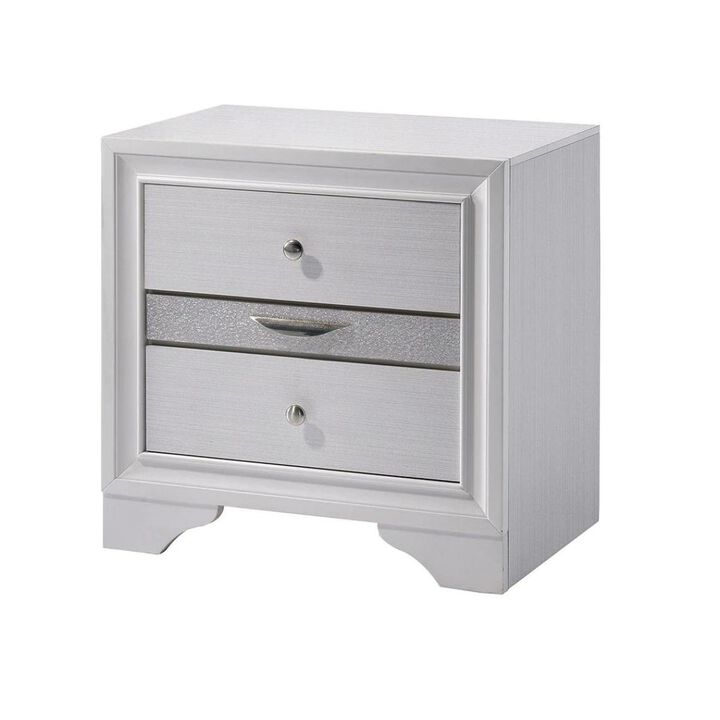 Streamdale Hidden Jewelry Drawer Nightstand Table