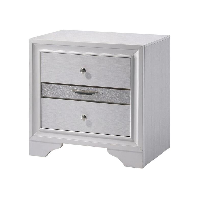Streamdale Hidden Jewelry Drawer Nightstand Table