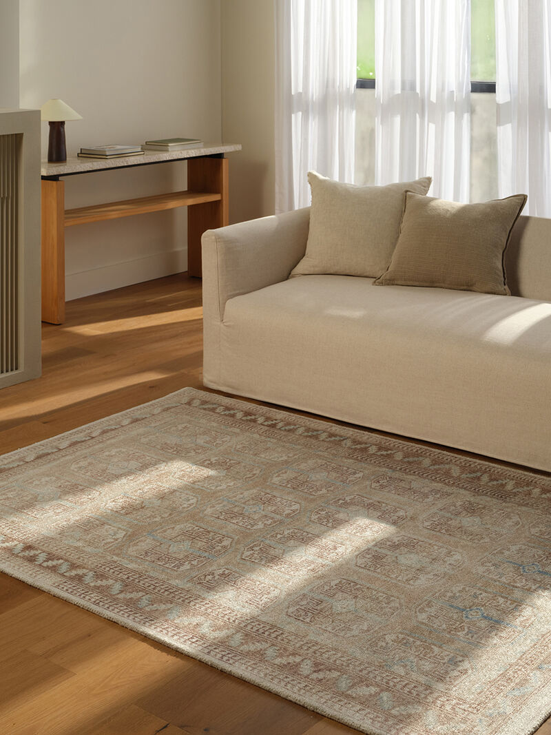 Casen Magnus Tan/Beige 9'6" x 13'6" Rug image number 6