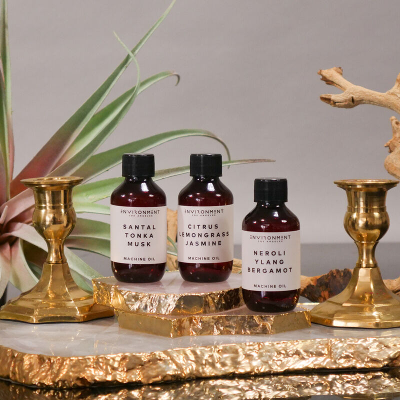 ENVIRONMENT 2oz Machine Diffusing Oil Inspired by The EDITION Hotel® - Blonde Woods | Rose | Black Fig
