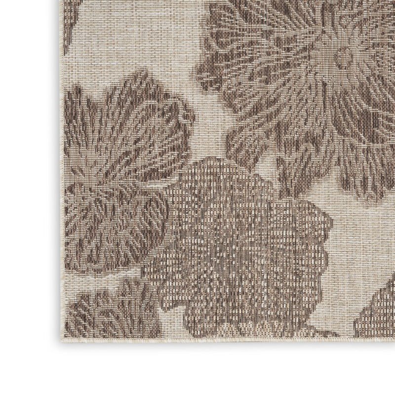 HomeRoots Floral Indoor Outdoor Area Rug image number 2