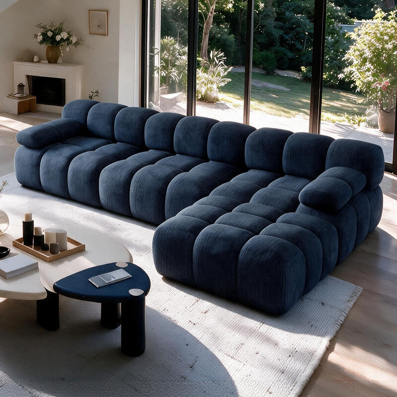 Frelf 118.2" Chenille Modular L-Shaped Sectional Sofa image number 2