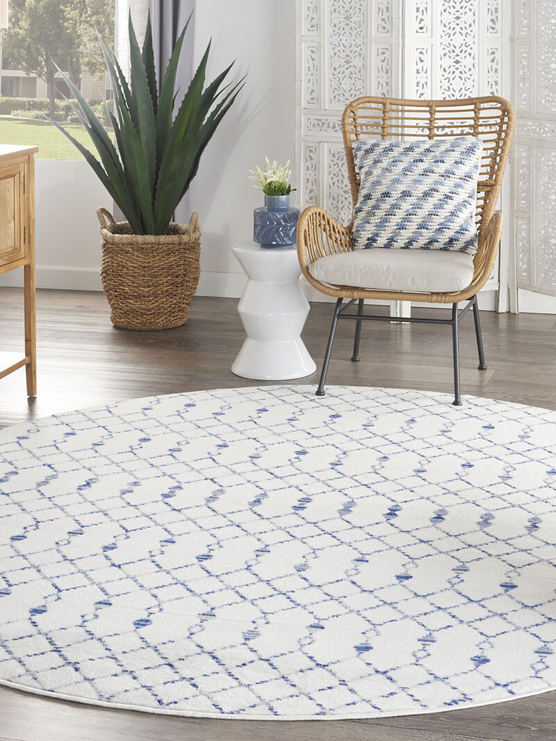 Whimsicle WHS02 Ivory 8'4" x 11'6" Rug