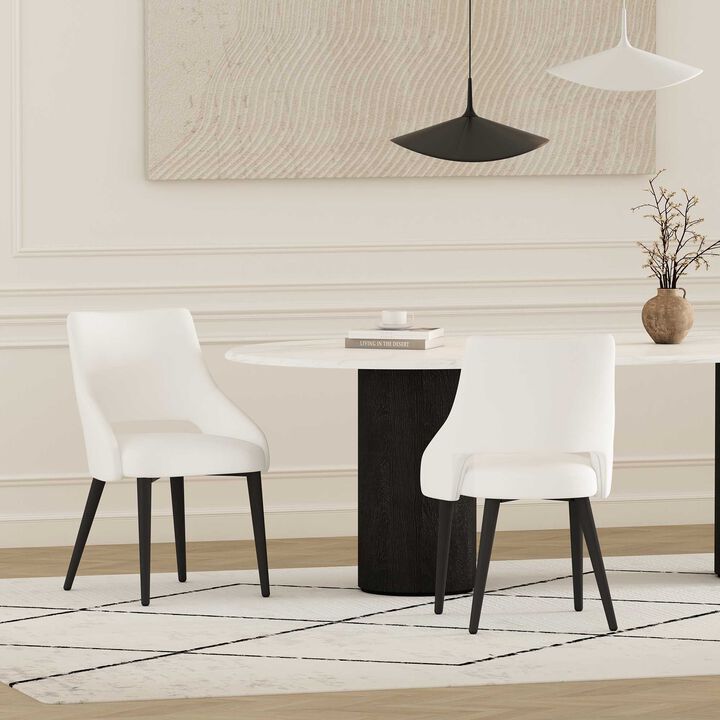 Tremont White Dining Chairs (Set of 2)